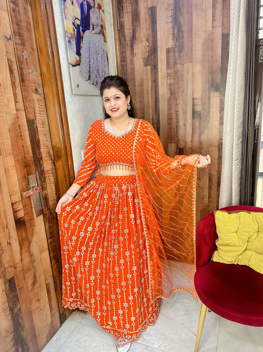 Ethnic Wear Desiner Lehnga Choli Set