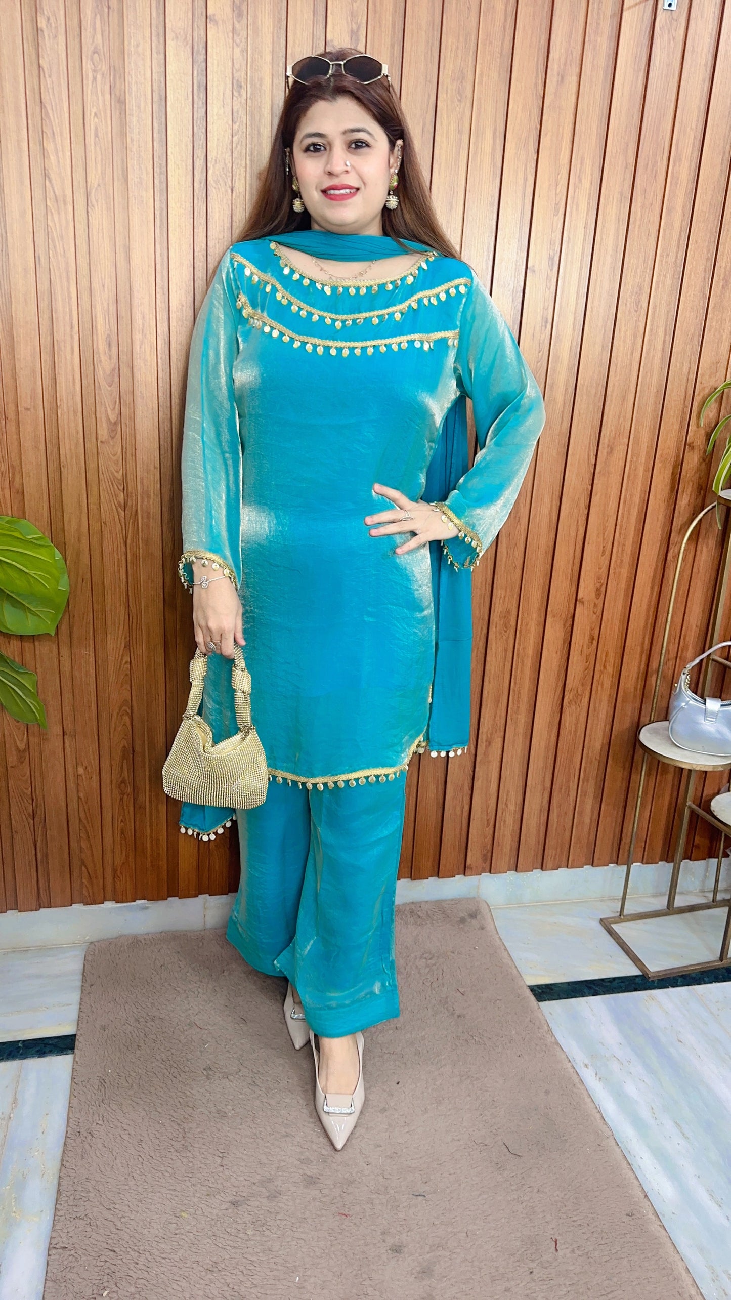 Ruhani Jimmy Choo Suit Set