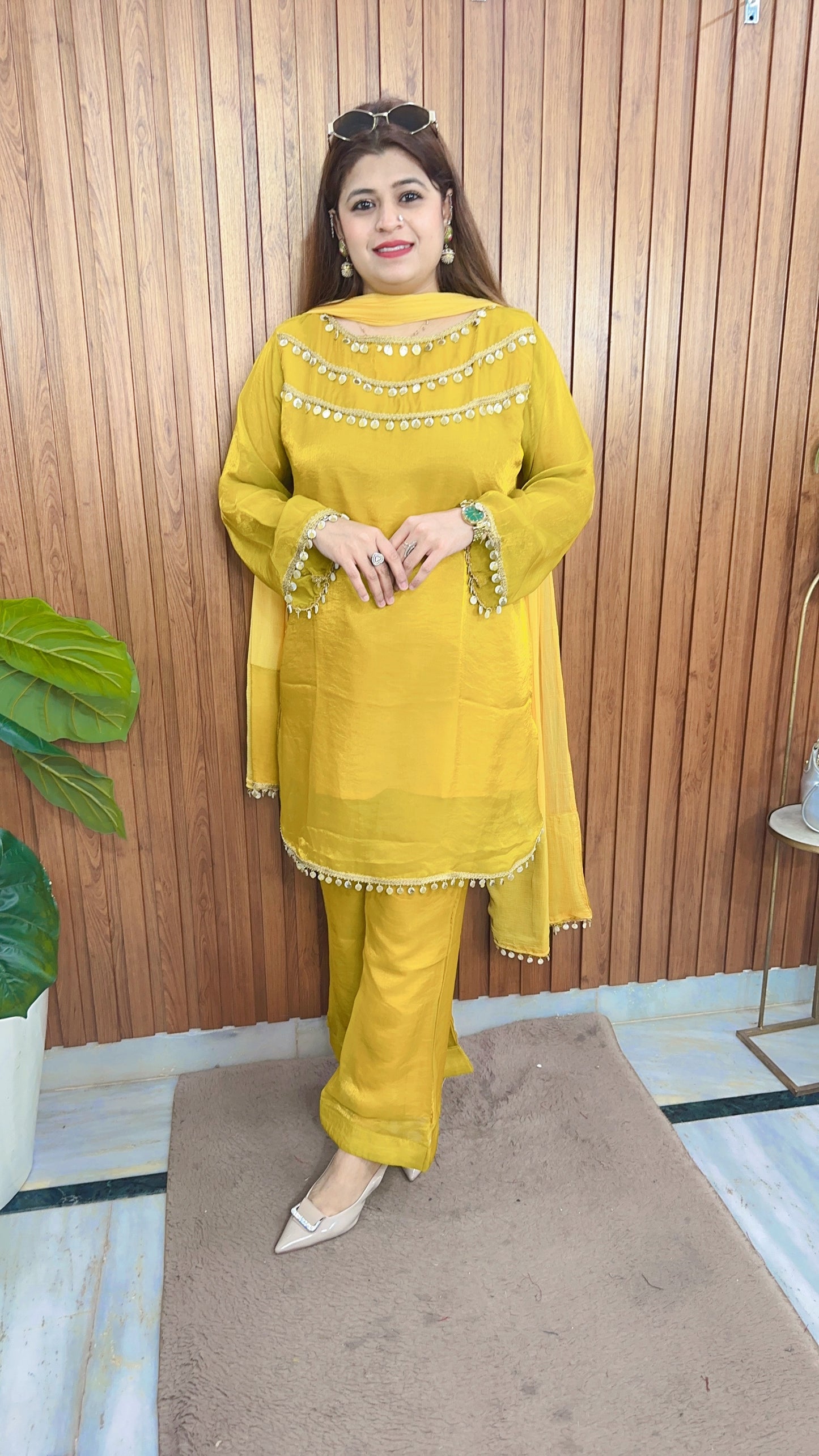 Ruhani Jimmy Choo Suit Set