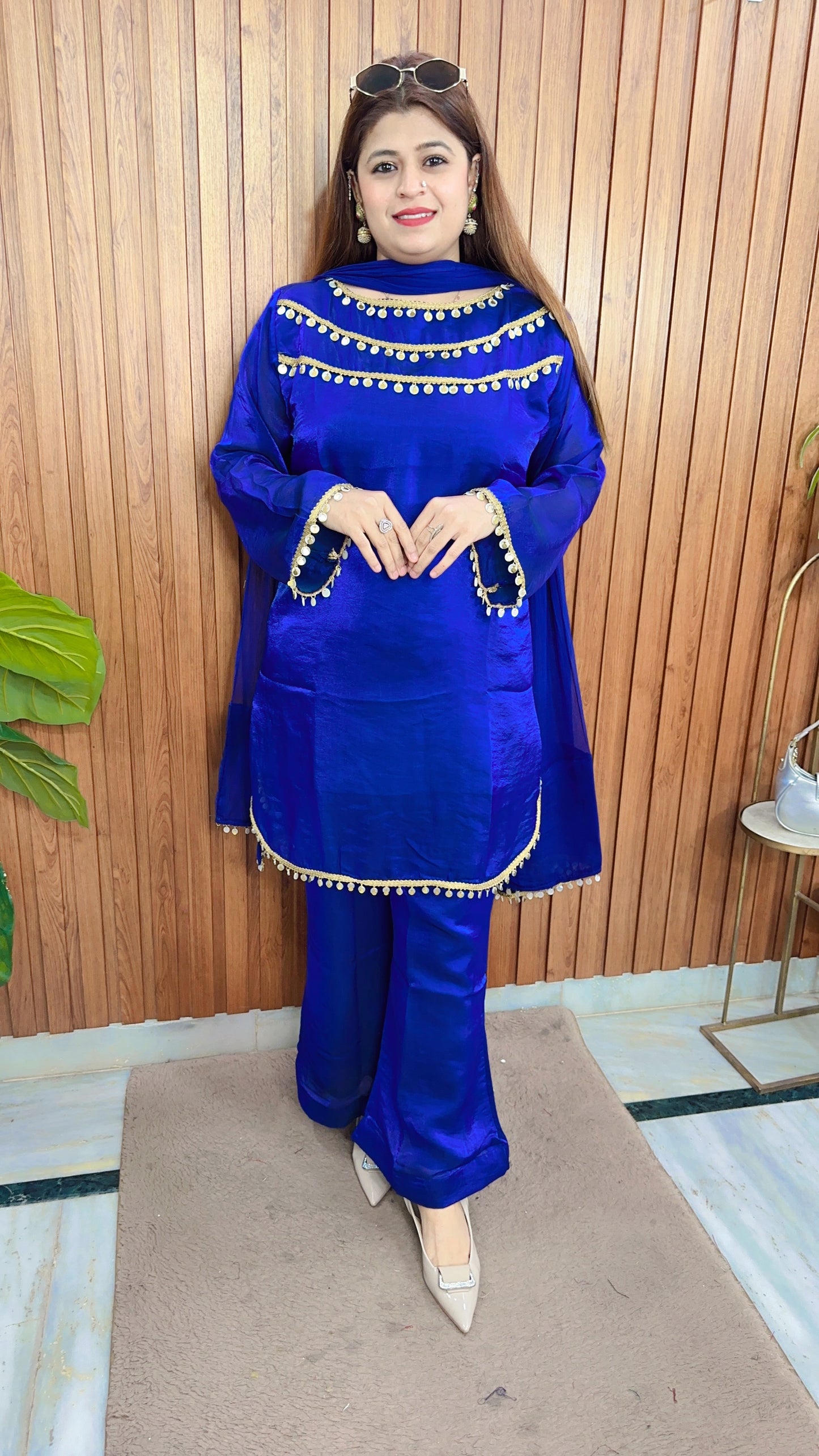 Ruhani Jimmy Choo Suit Set