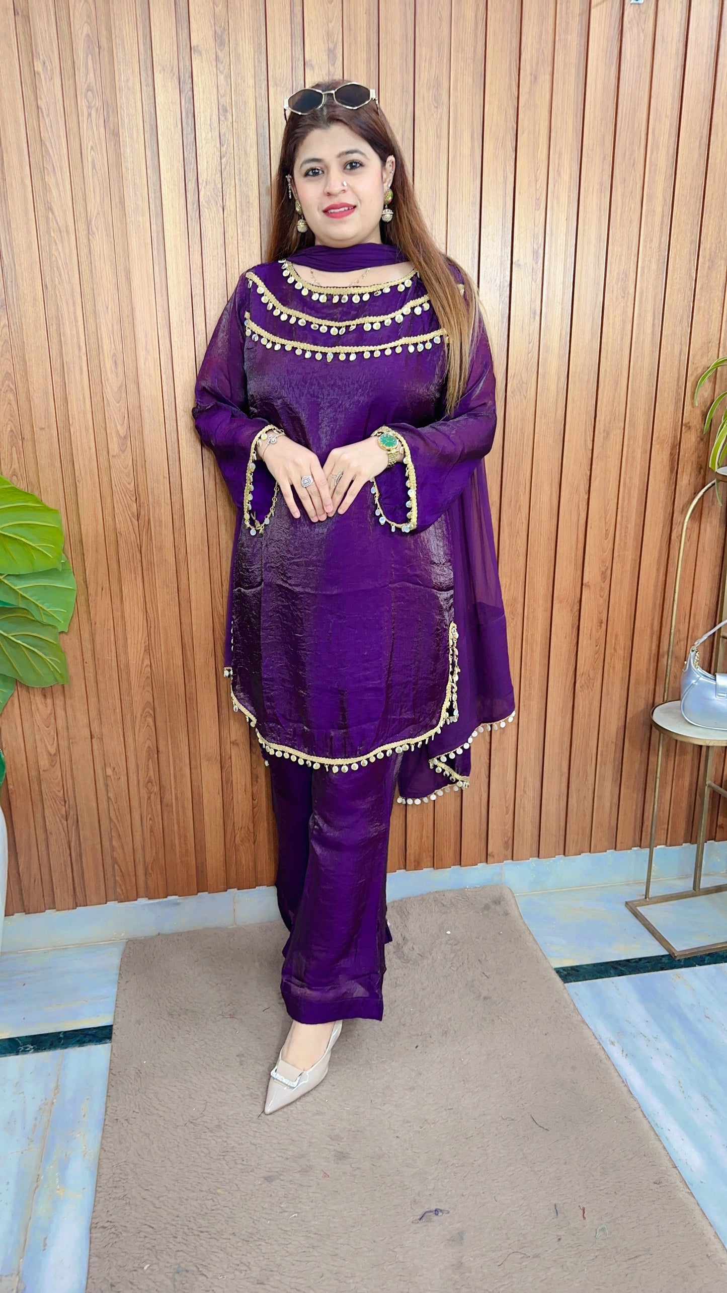 Ruhani Jimmy Choo Suit Set