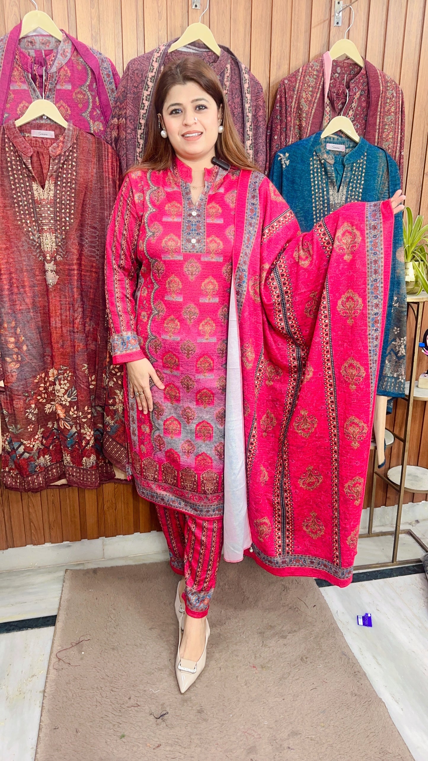 Karachi woolen suit Set