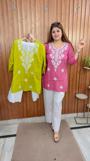 Kashmiri Embroidery Two piece Set