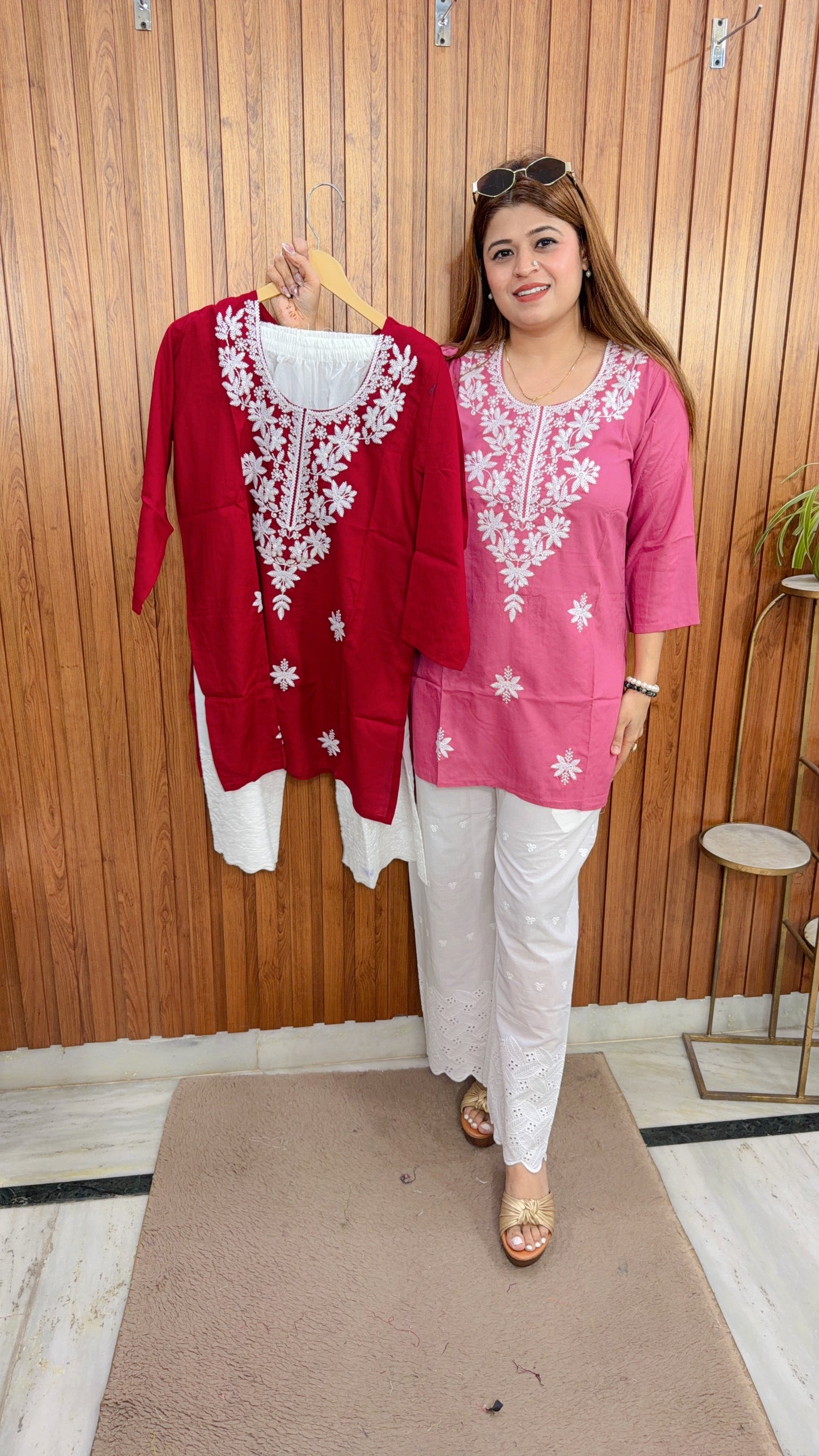 Kashmiri Embroidery Two piece Set