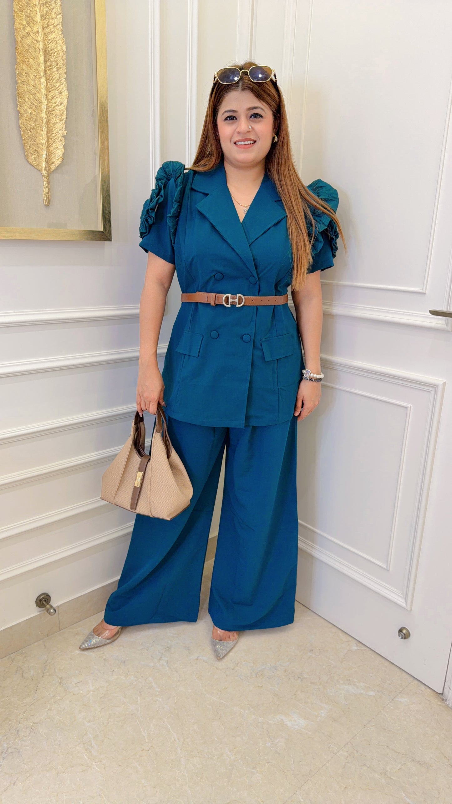 Diana Imported Two Piece Coord set