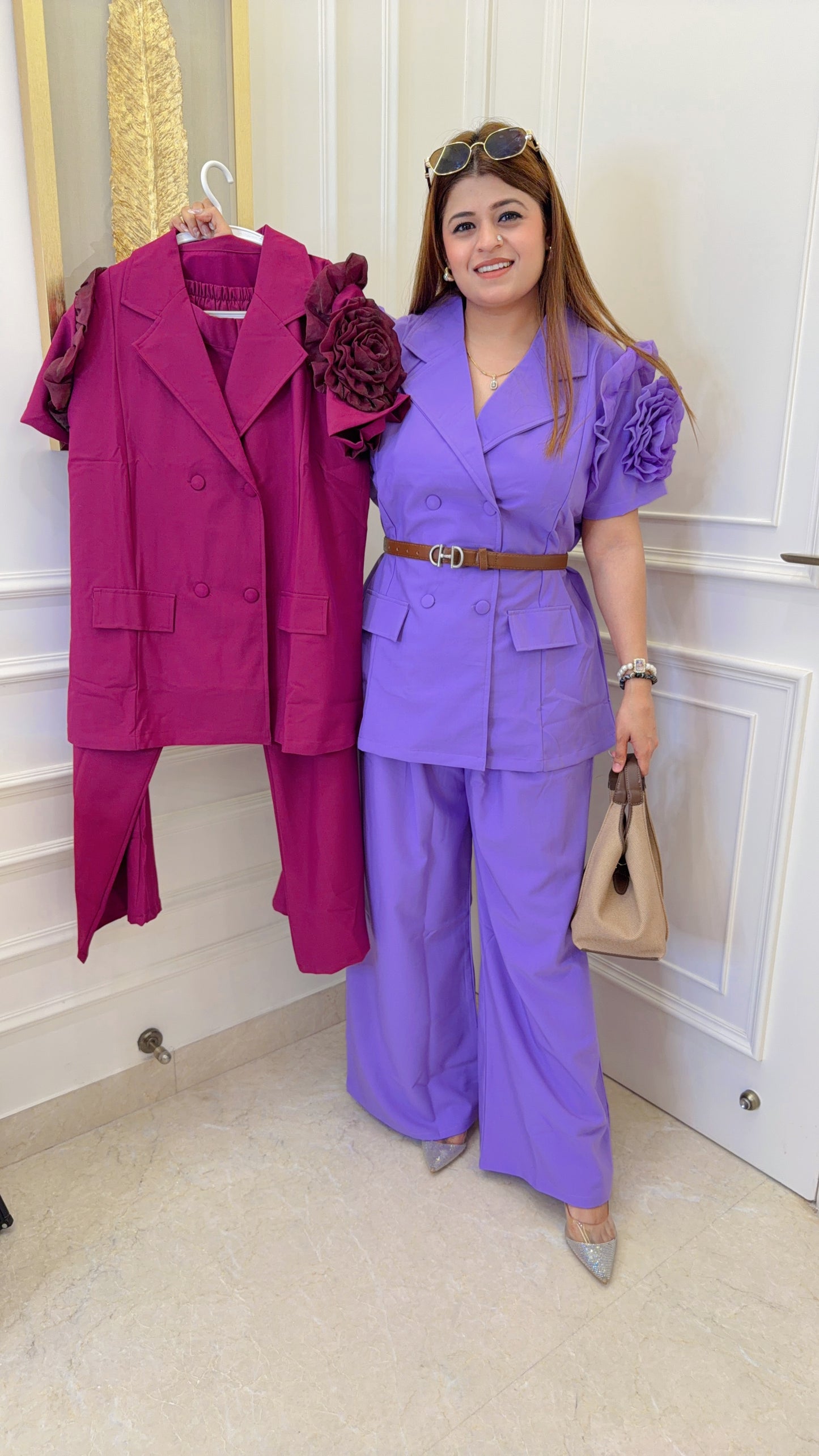 Diana Imported Two Piece Coord set