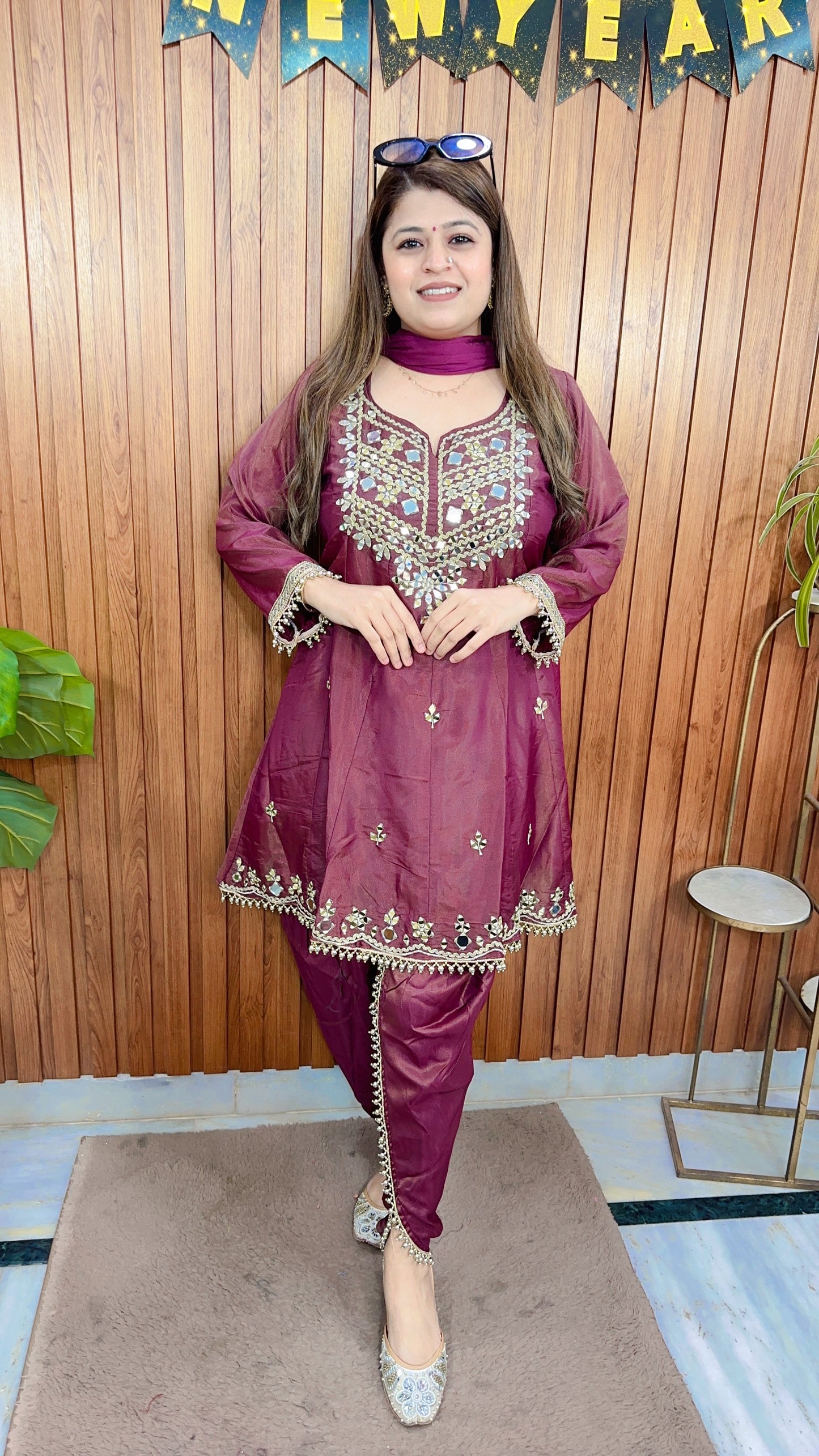 Ameera Mirror Three Piece