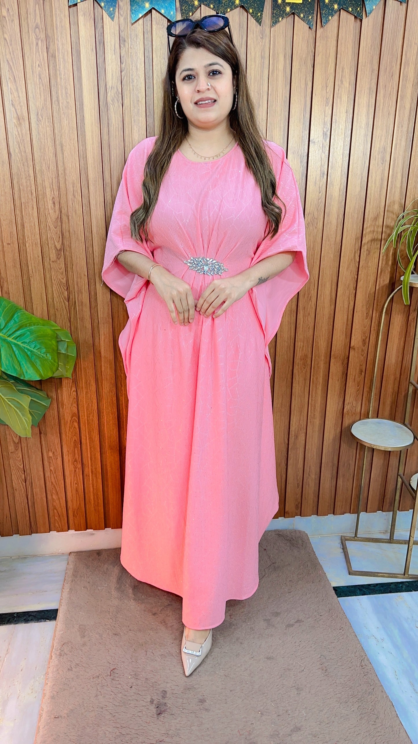 Glitter Kaftan Style Coord set