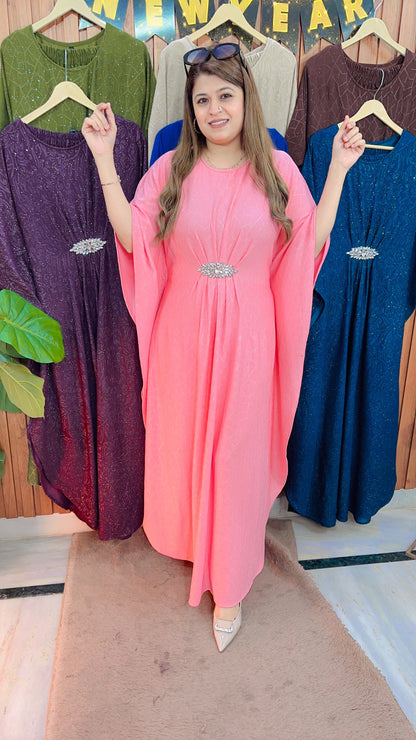 Glitter Kaftan Style Coord set