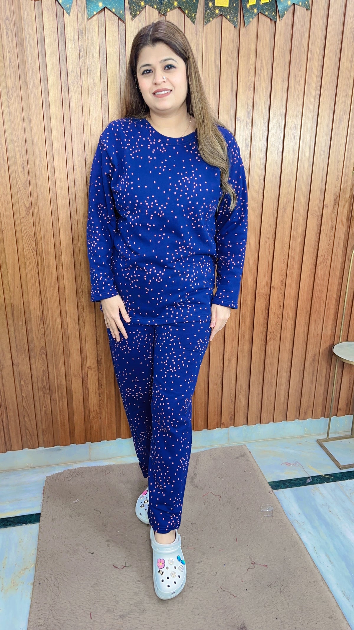 Warm Fleece Night Suit
