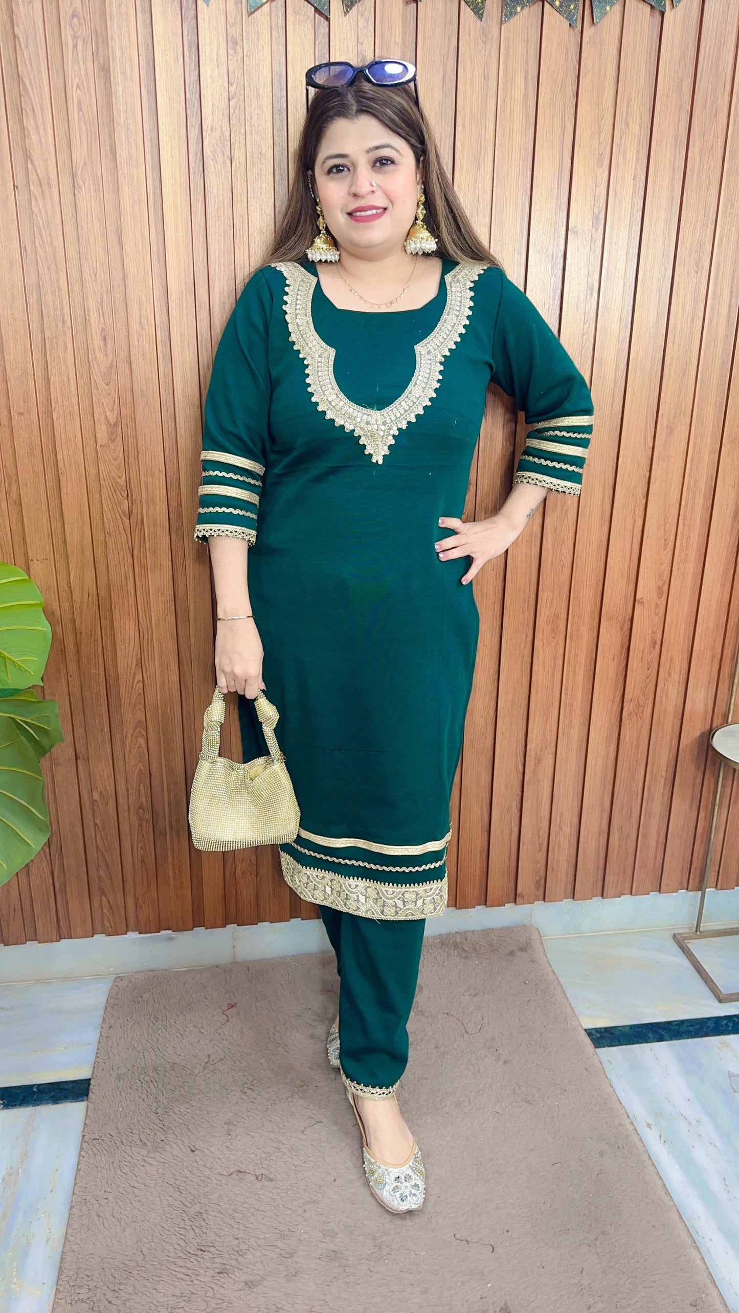 Heer Ranjha Warm Kurta Set