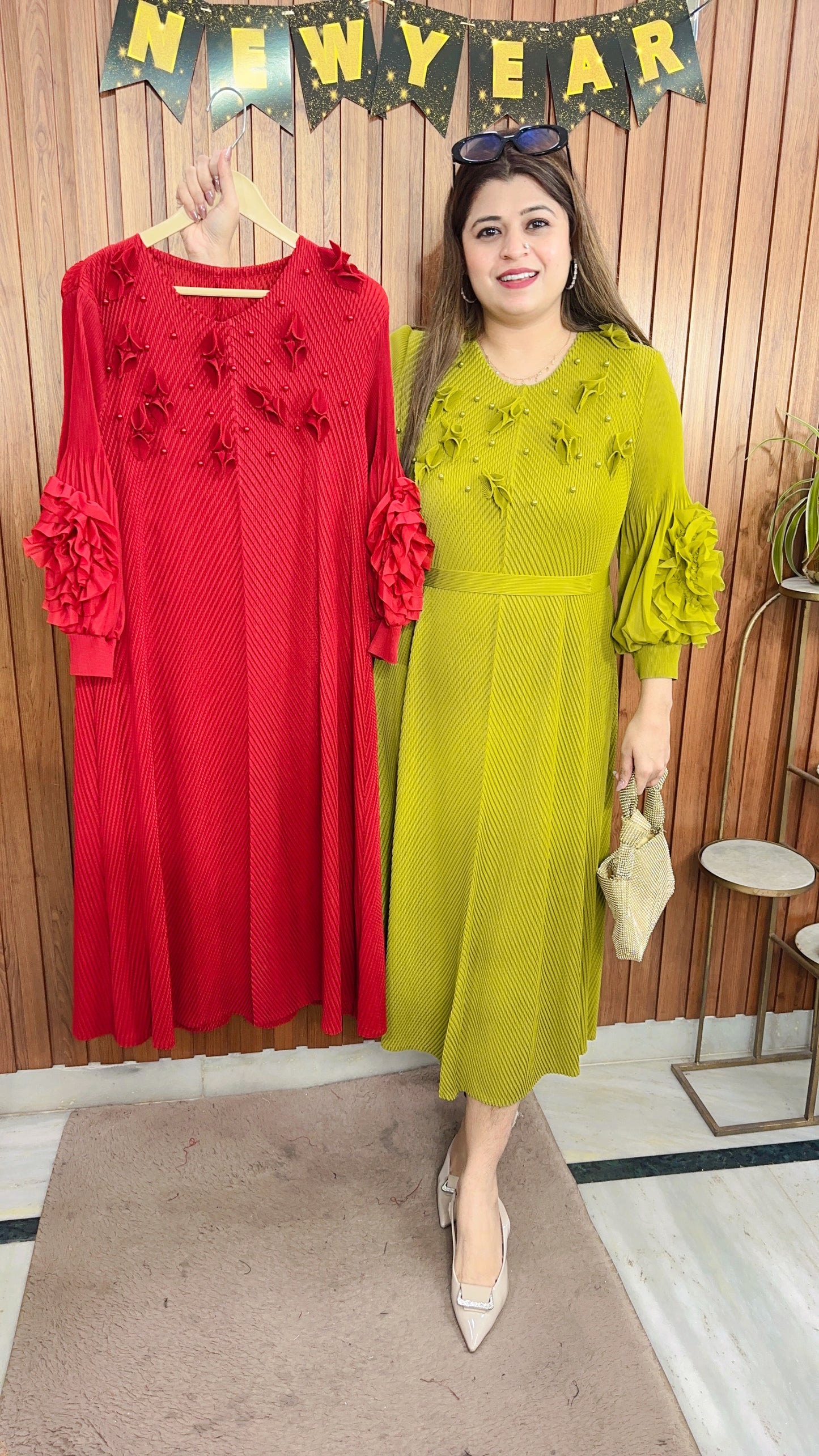 Camellia Korean Magic Dress