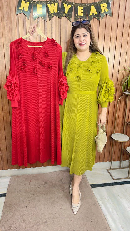 Camellia Korean Magic Dress