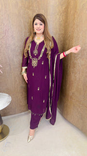 Festive Special Three Piece Suit Set