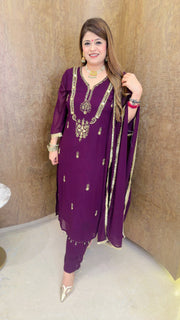 Festive Special Three Piece Suit Set