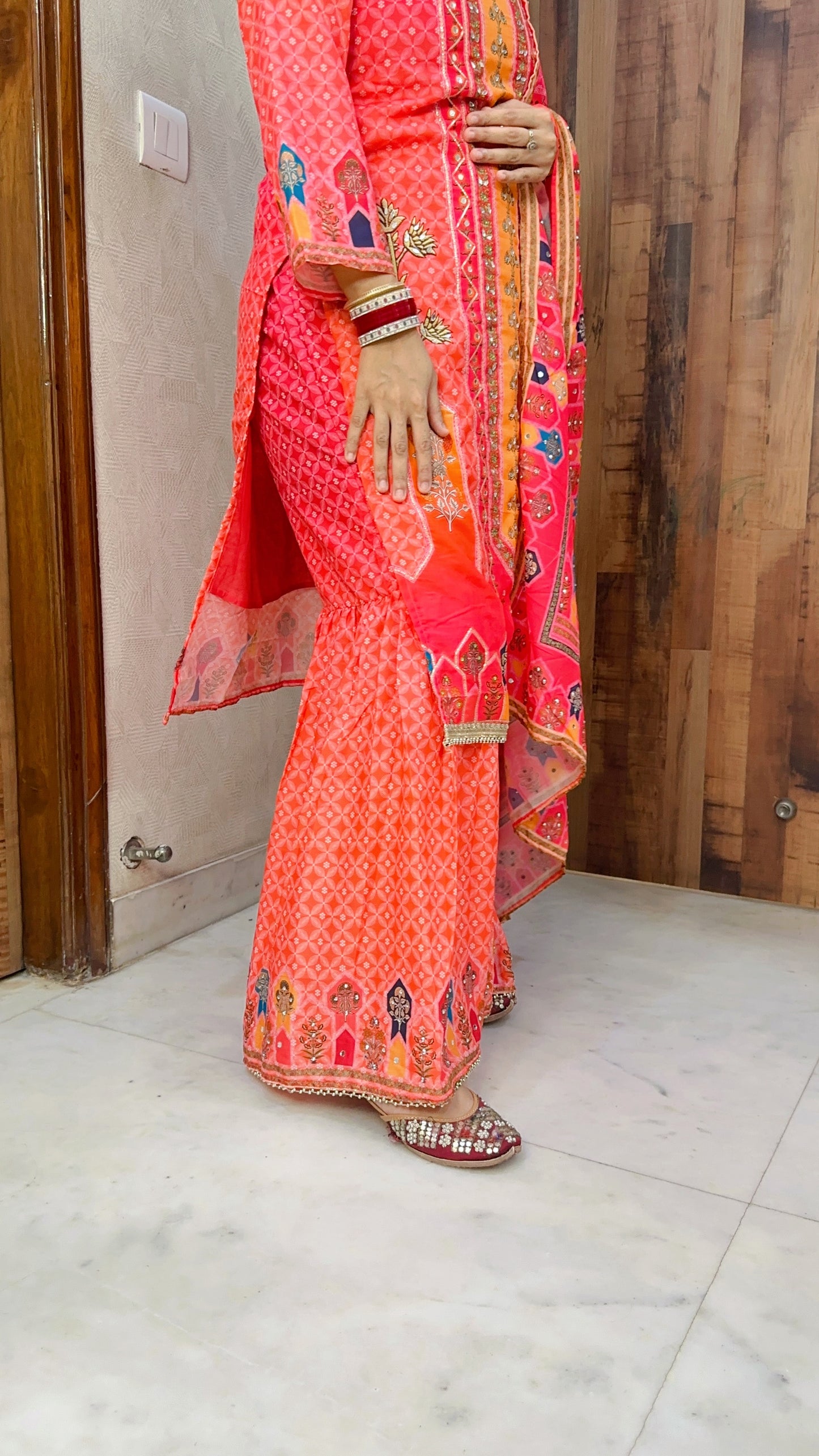 Navsanchi Sharara suit set