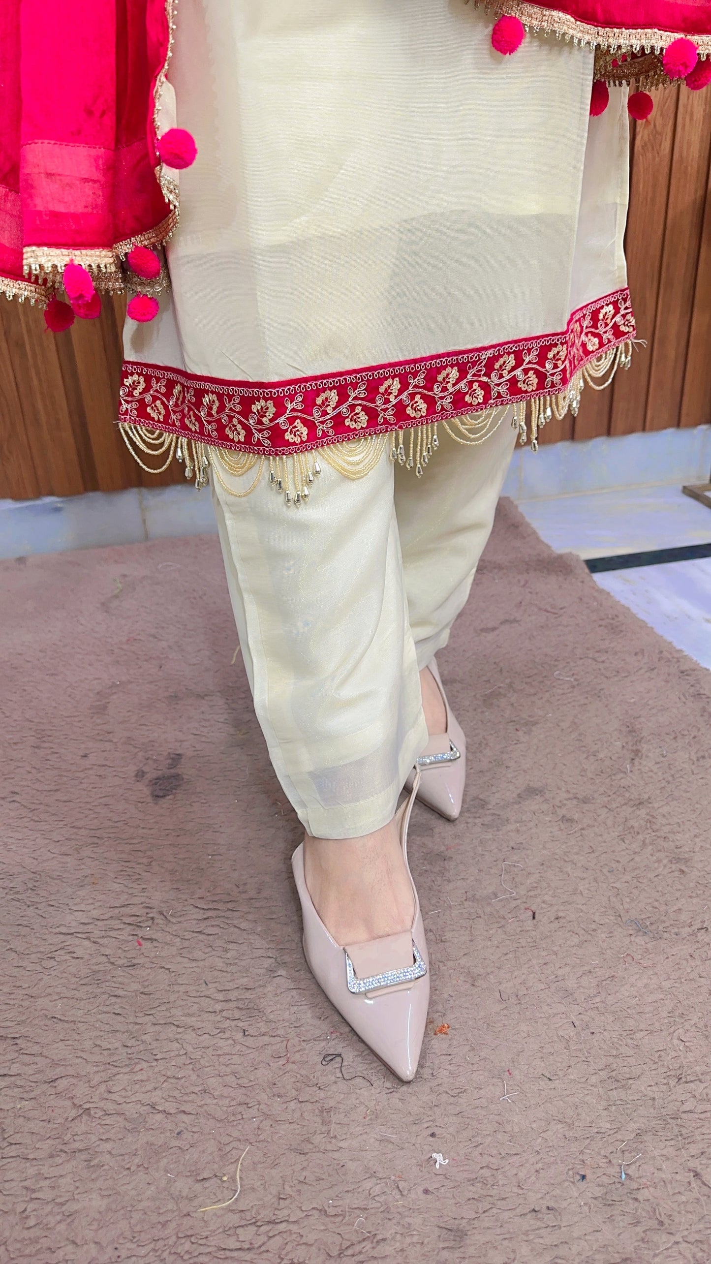 Kohinoor Shimmer Cotton Suit