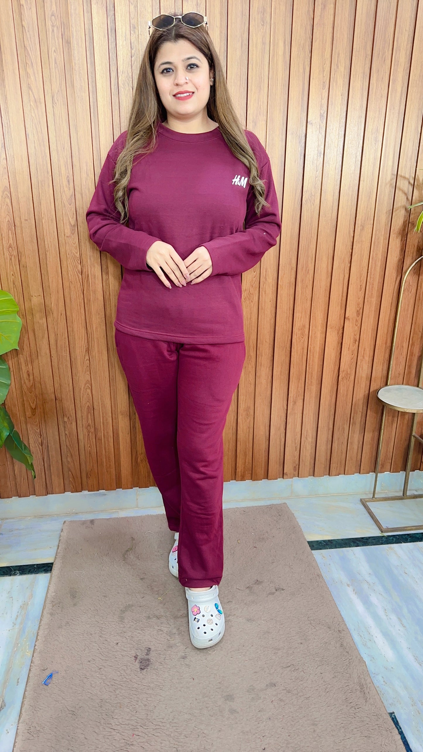 HnMFleece Warm Hosiery Coord Set