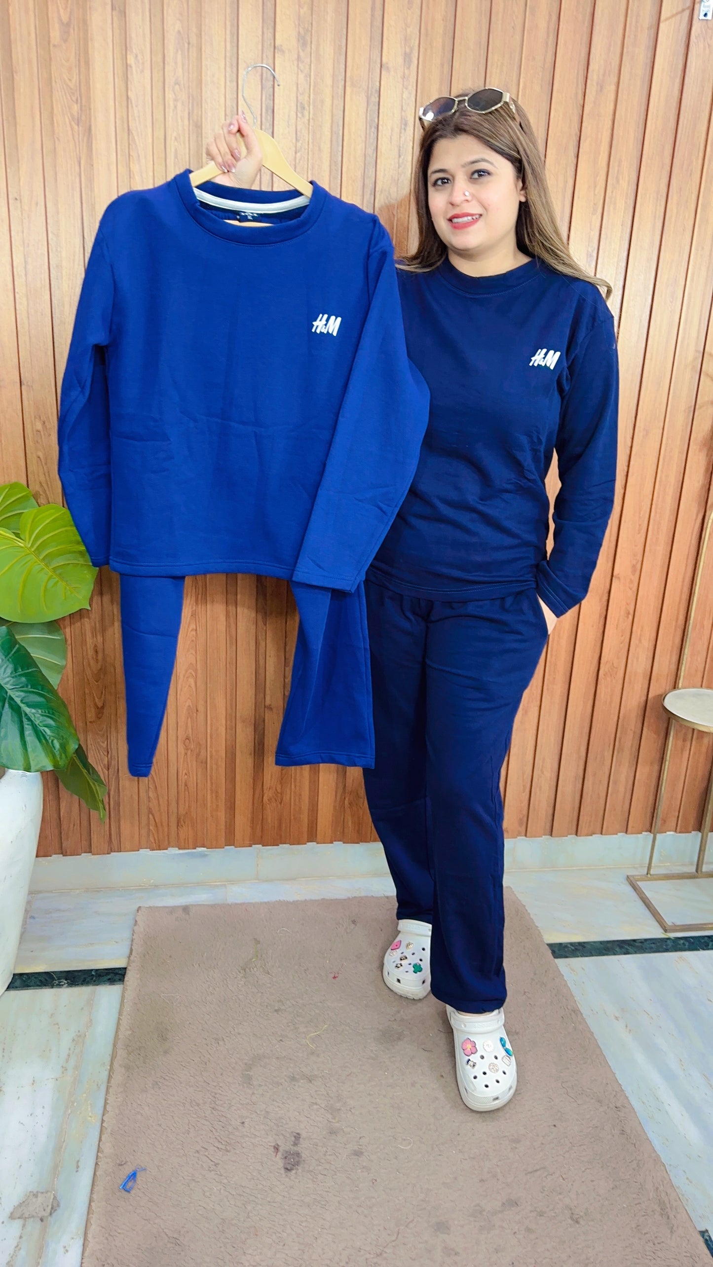 HnMFleece Warm Hosiery Coord Set