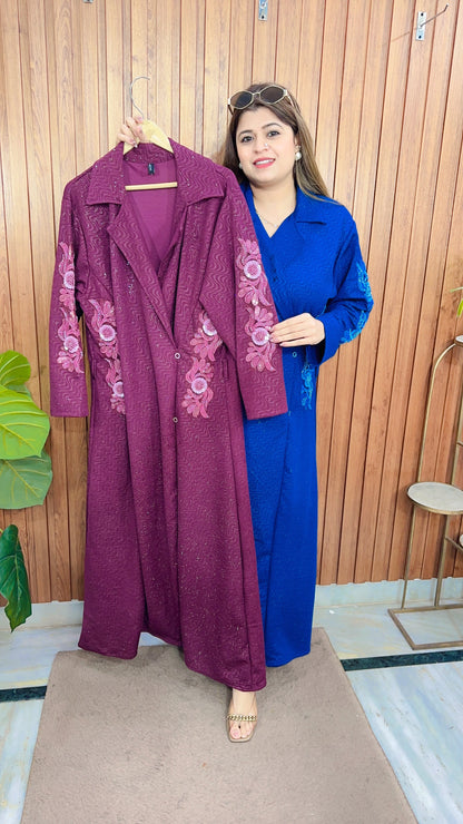 Elegance Lycra handwork Dress