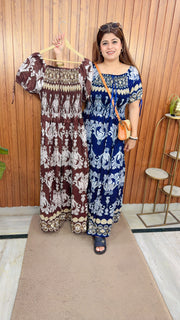 Floral Cotton Bobbin Dress
