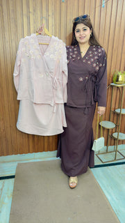 Imashi Pearl Flower Skirt Set