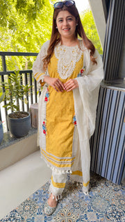 Lakhina Premium Schifli Cotton Suit