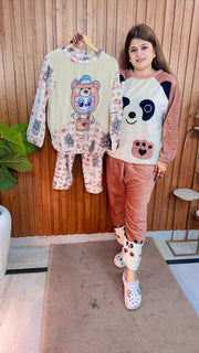 Premium funky Warm Night Suit