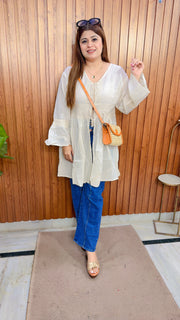 Khadi cotton beaches  dress