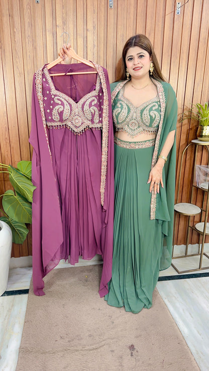 Premium pearl shrug dress