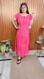 Albera Cotton Maxi Dress