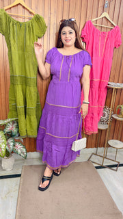 Albera Cotton Maxi Dress