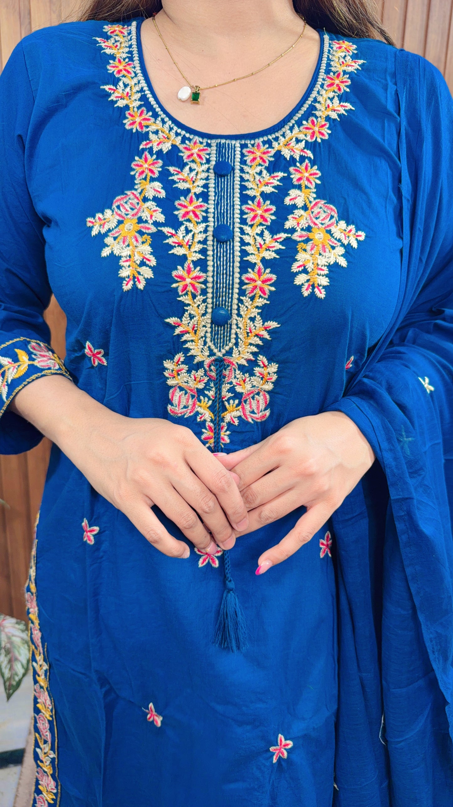 Shazia Embroidery Cotton Suit