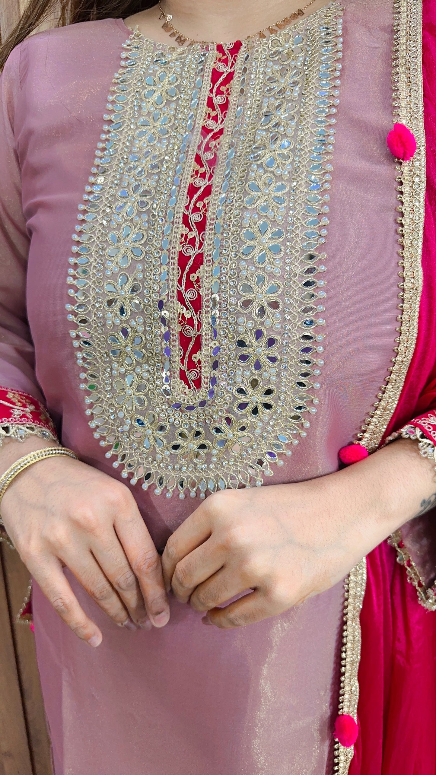 Kohinoor Shimmer Cotton Suit