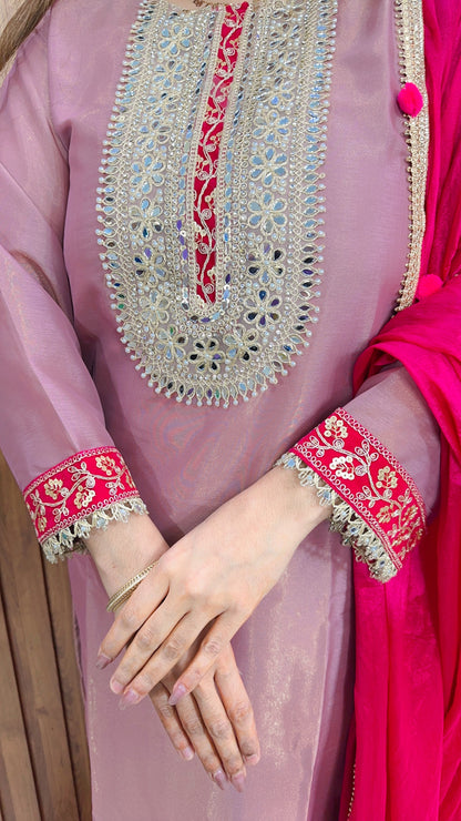 Kohinoor Shimmer Cotton Suit