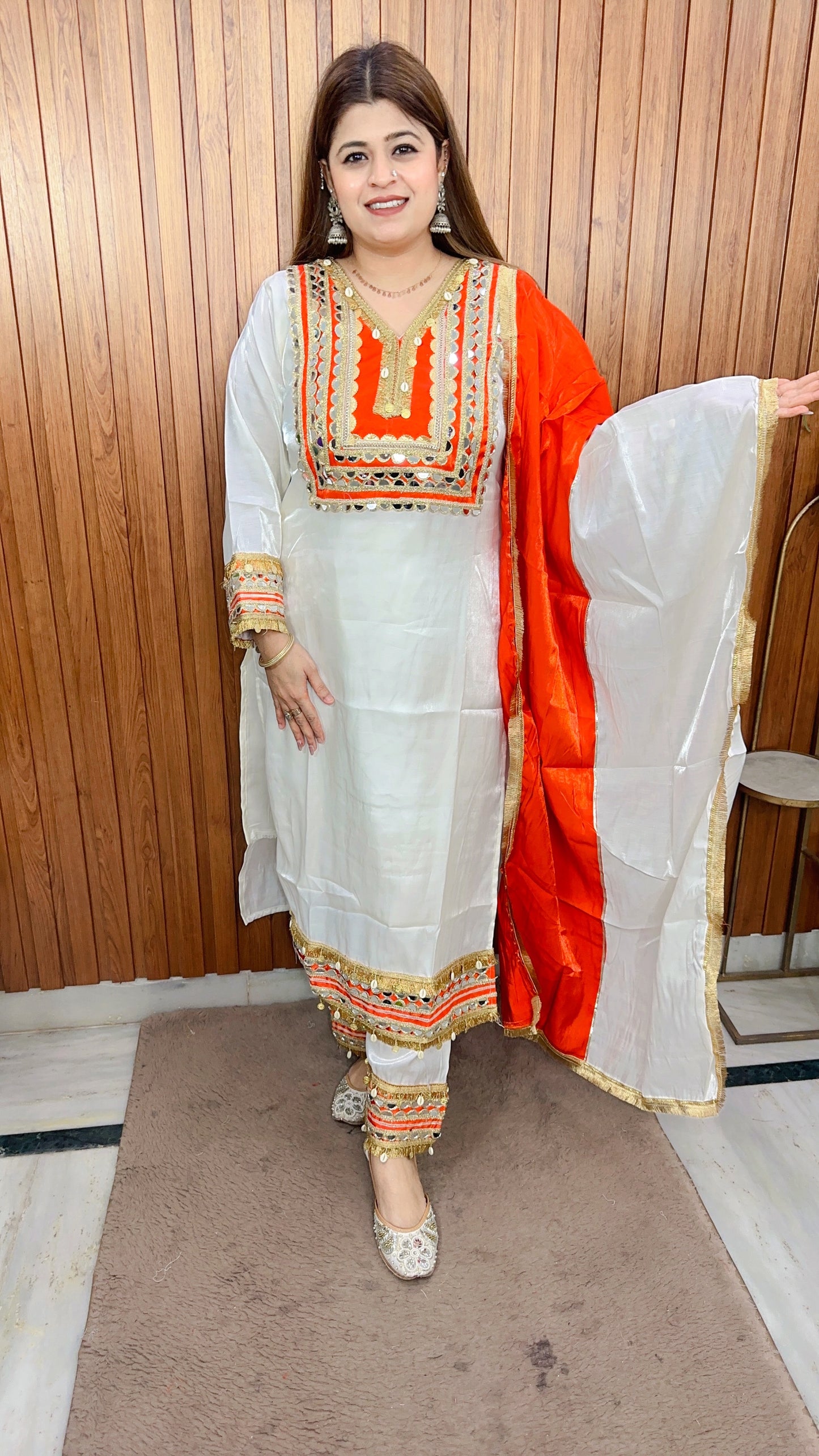 Ranjha Cotton Silk Suit Set