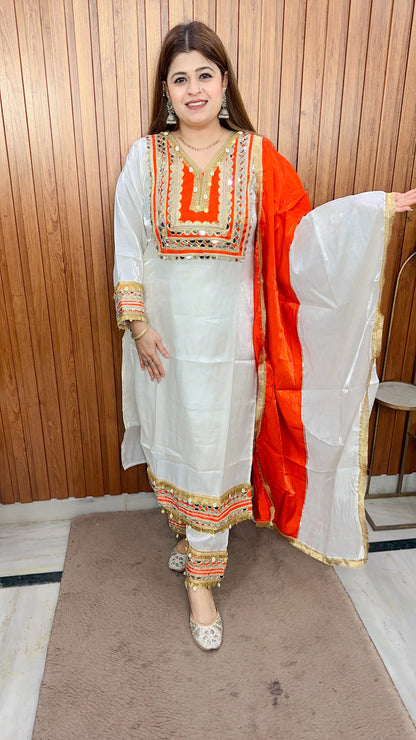 Ranjha Cotton Silk Suit Set