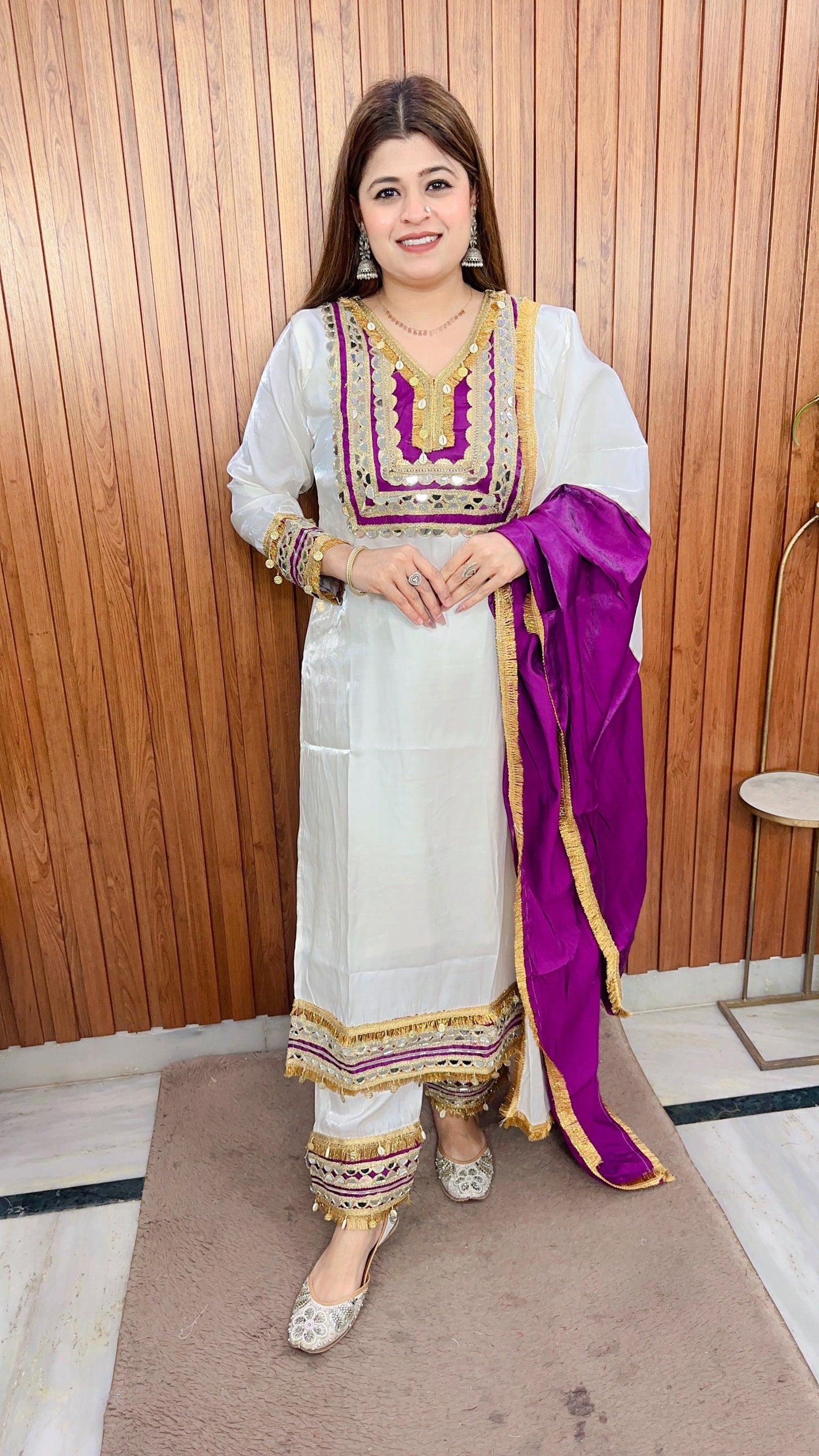 Ranjha Cotton Silk Suit Set