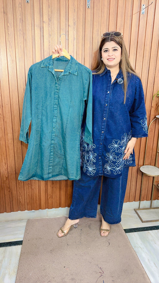 Denim Shirt Tunic