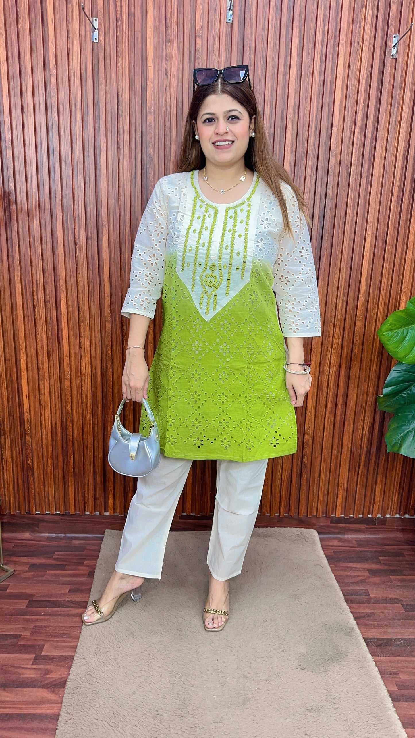 Schifli cotton mirror coord set