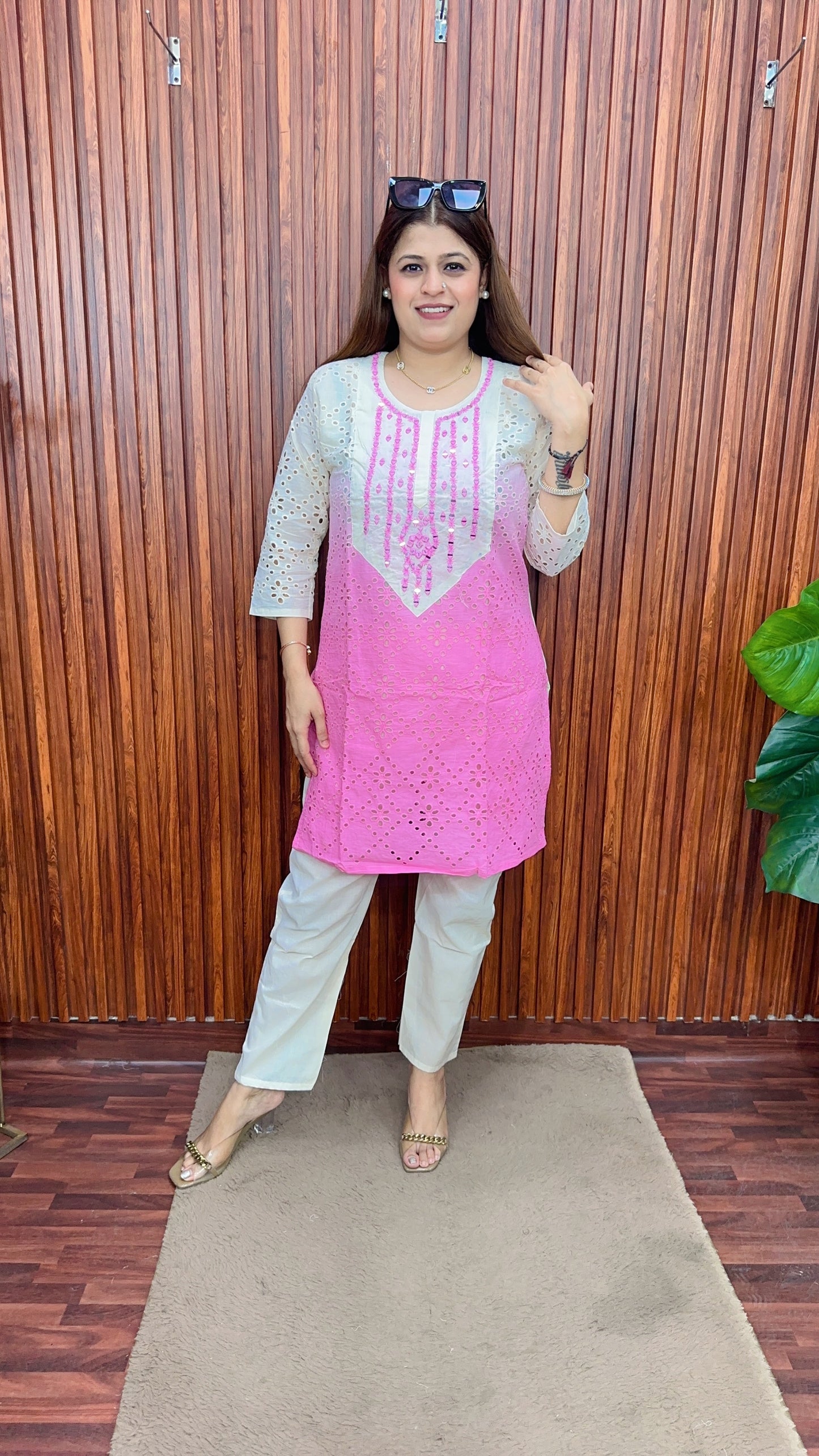 Schifli cotton mirror coord set