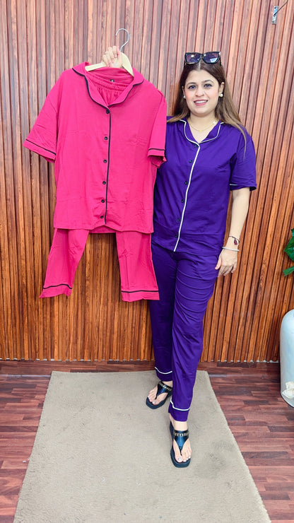 Premium hosiery night suit