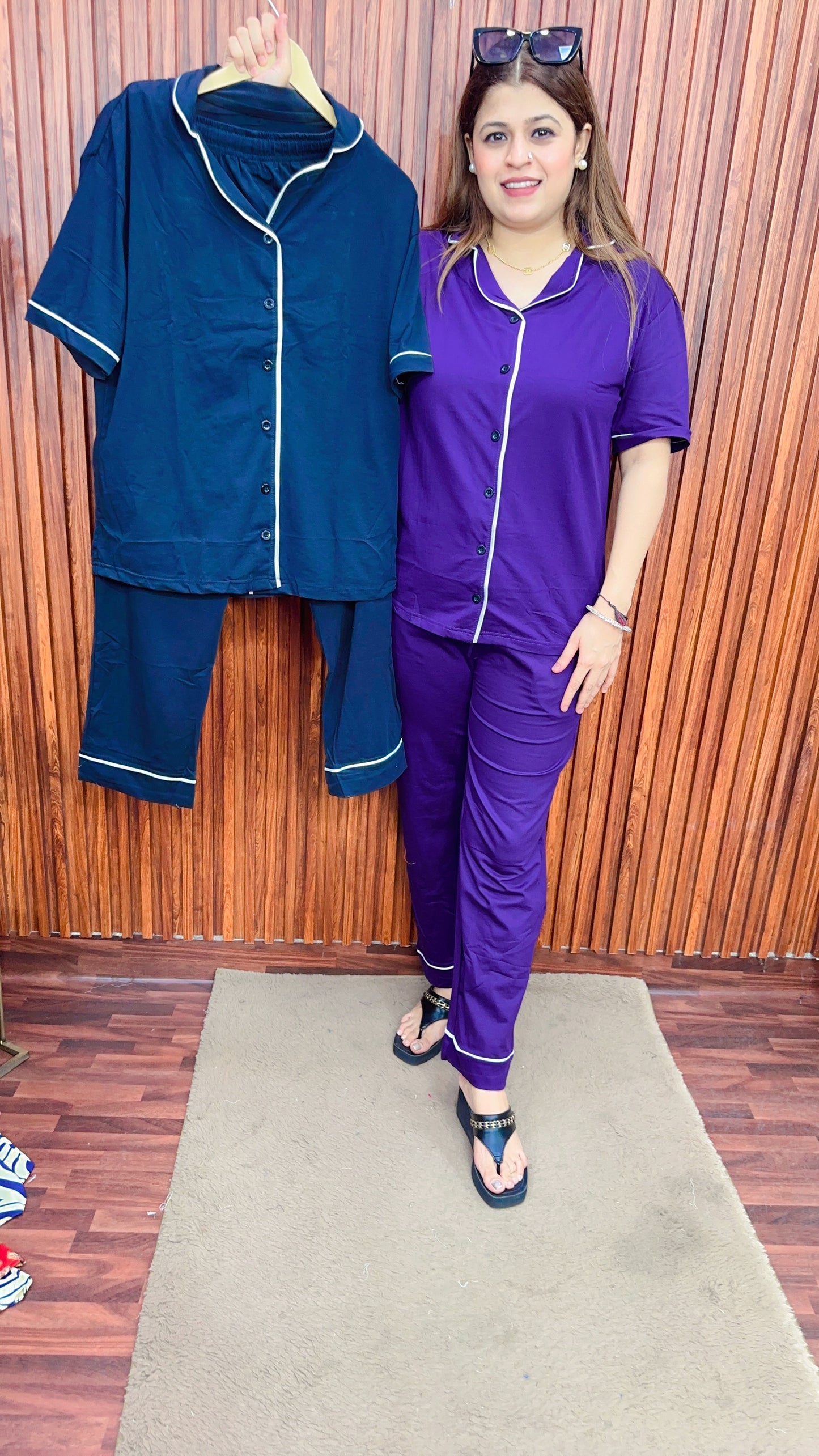 Premium hosiery night suit