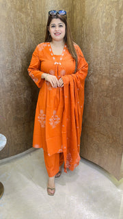 Shifa A Line Pure Cotton Suit