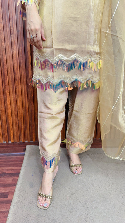 Premium Jimmu choo short kurta with pant