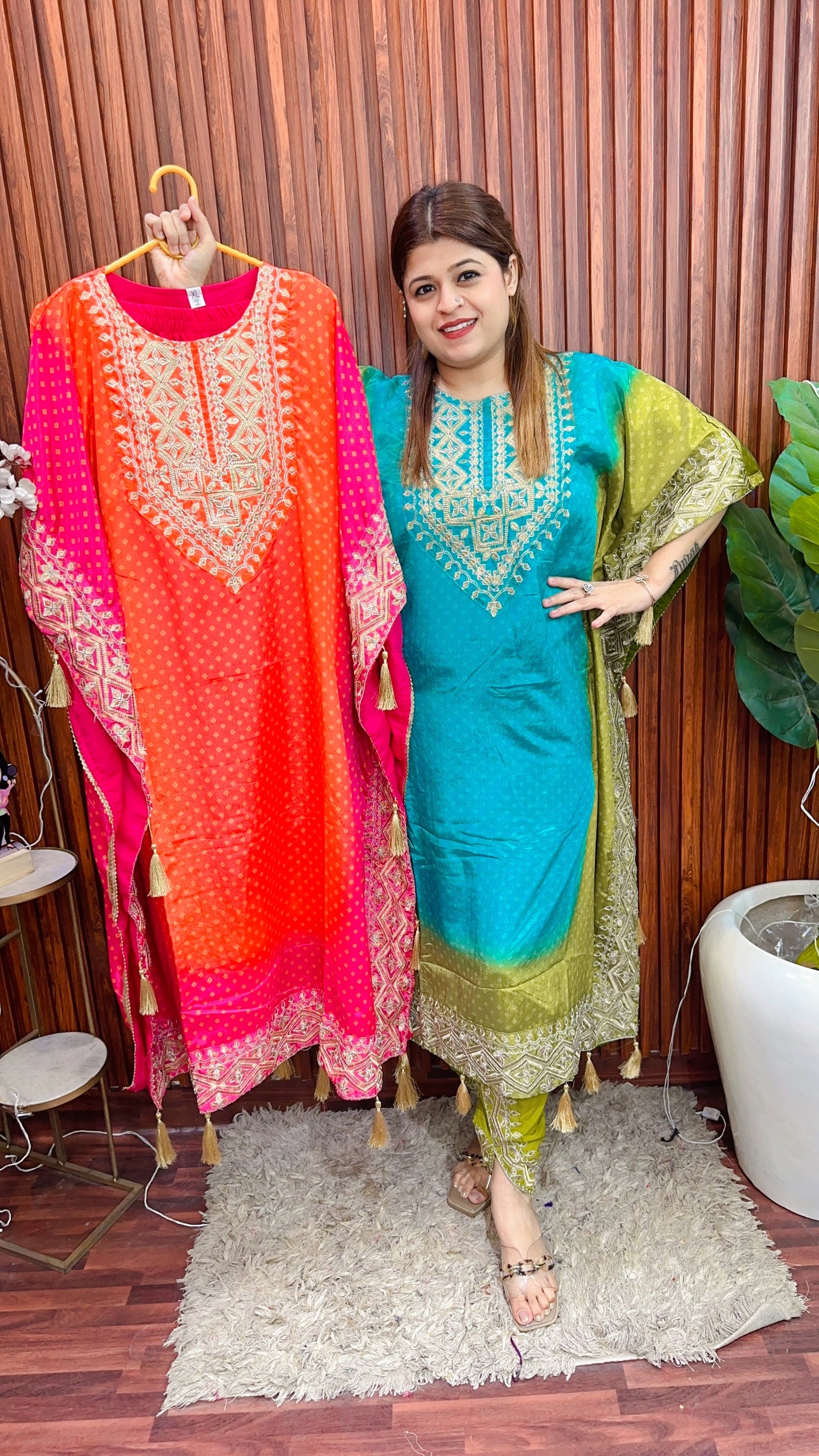 Fab New Look Kaftan with Dhoti