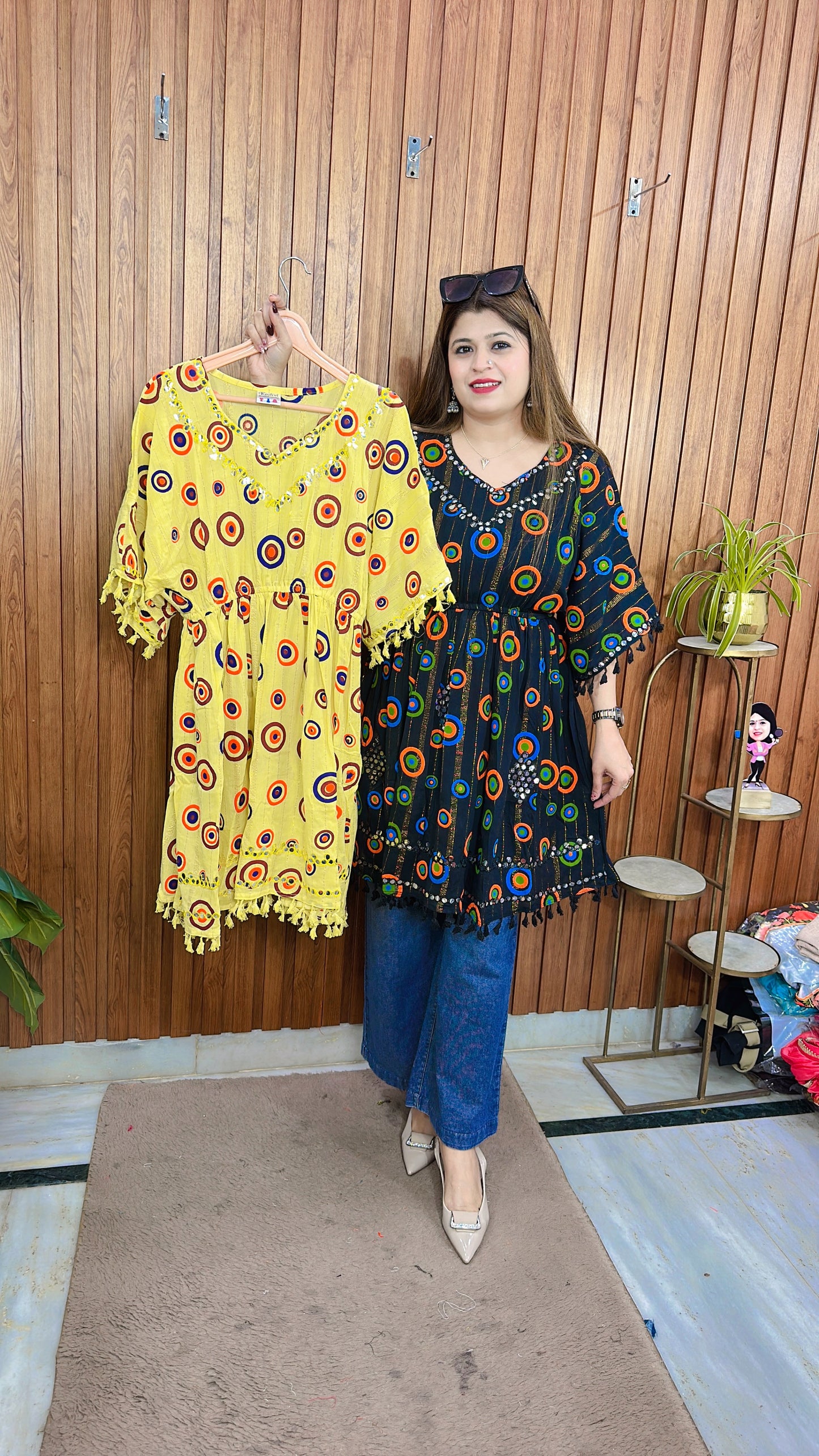 Boho Short Dress Top