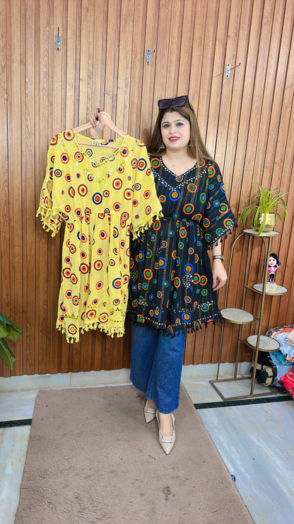 Boho Short Dress Top