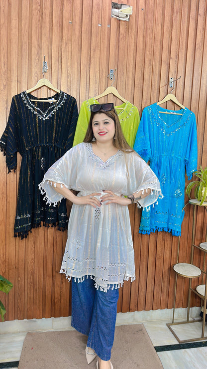 Boho Short Dress Top