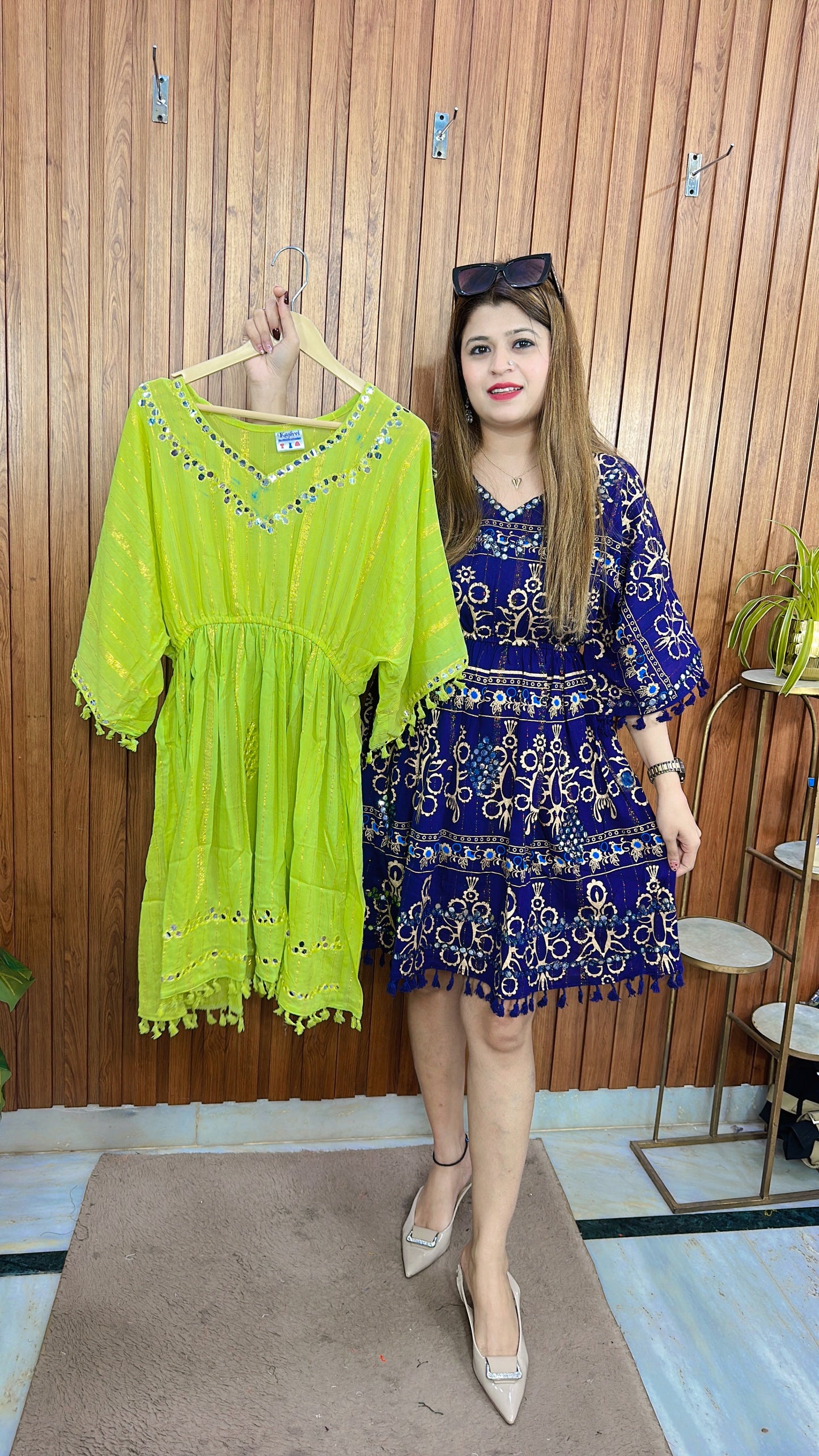 Boho Short Dress Top
